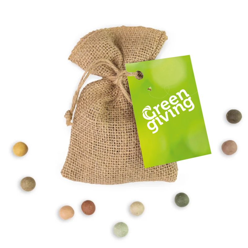 Seed bombs giftbag | 5 pcs